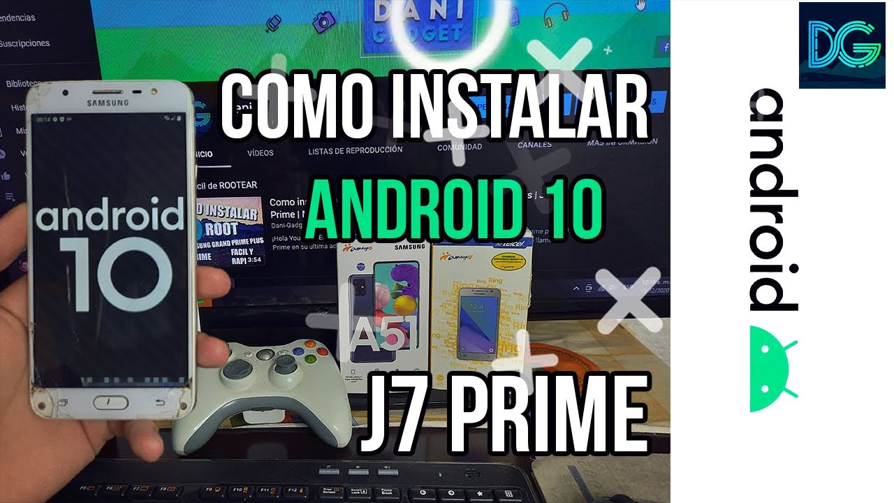 Como instalar Android 10 en J7 Prime | YomiOS V 2.0 | Dani Gadget 2020