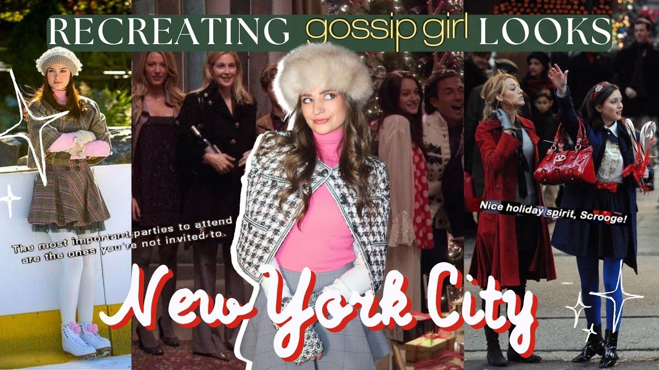 Воссоздаем культовые праздничные образы из сериала «Сплетница»: от экрана до улицы.