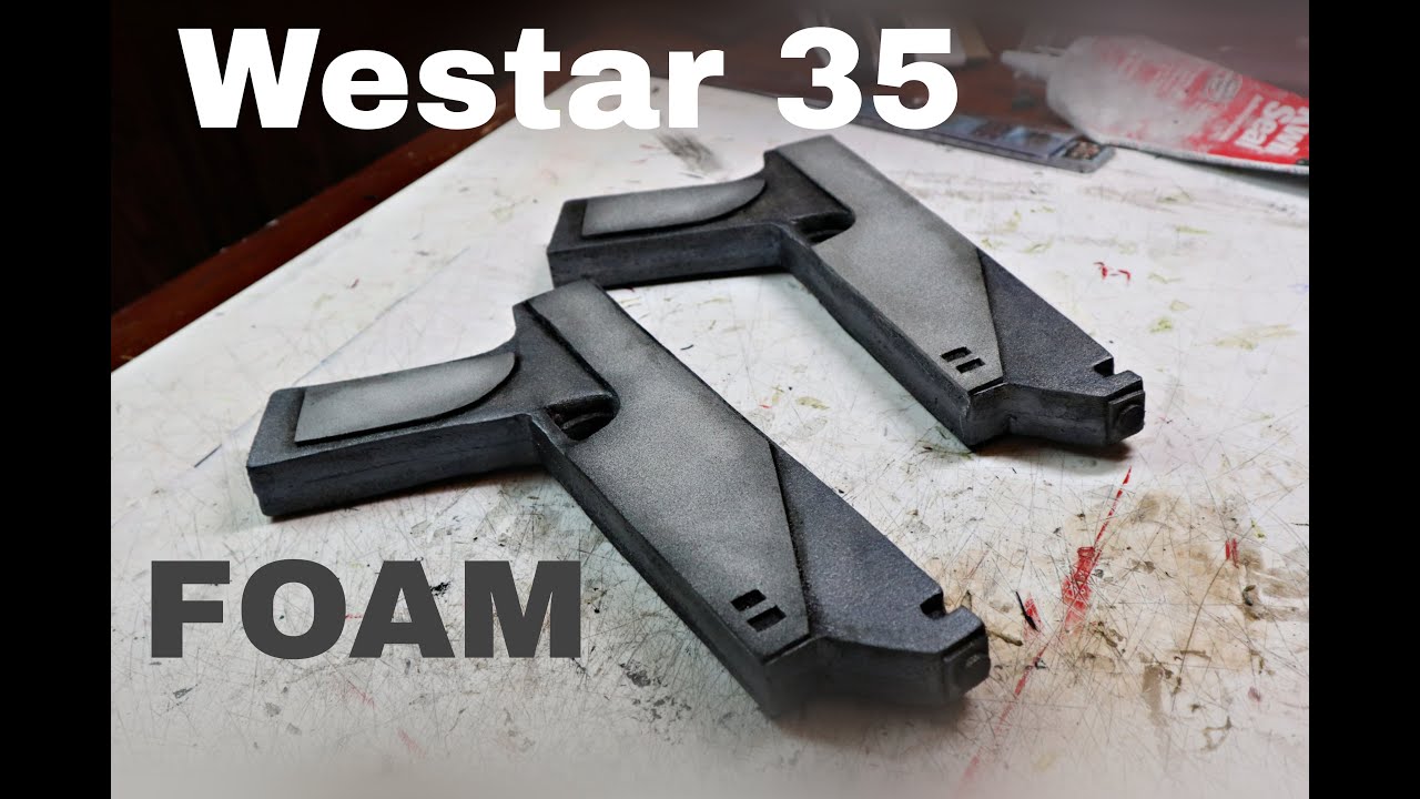 How to: Star wars Mandalorian Westar 35 blaster/made of EVA Foam