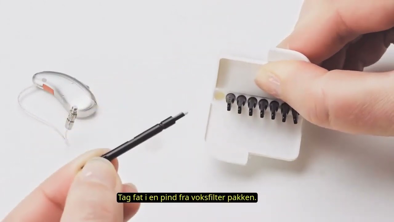 Sådan skifter du filtre på Rexton høreapparater | REXTON Hearing Aids