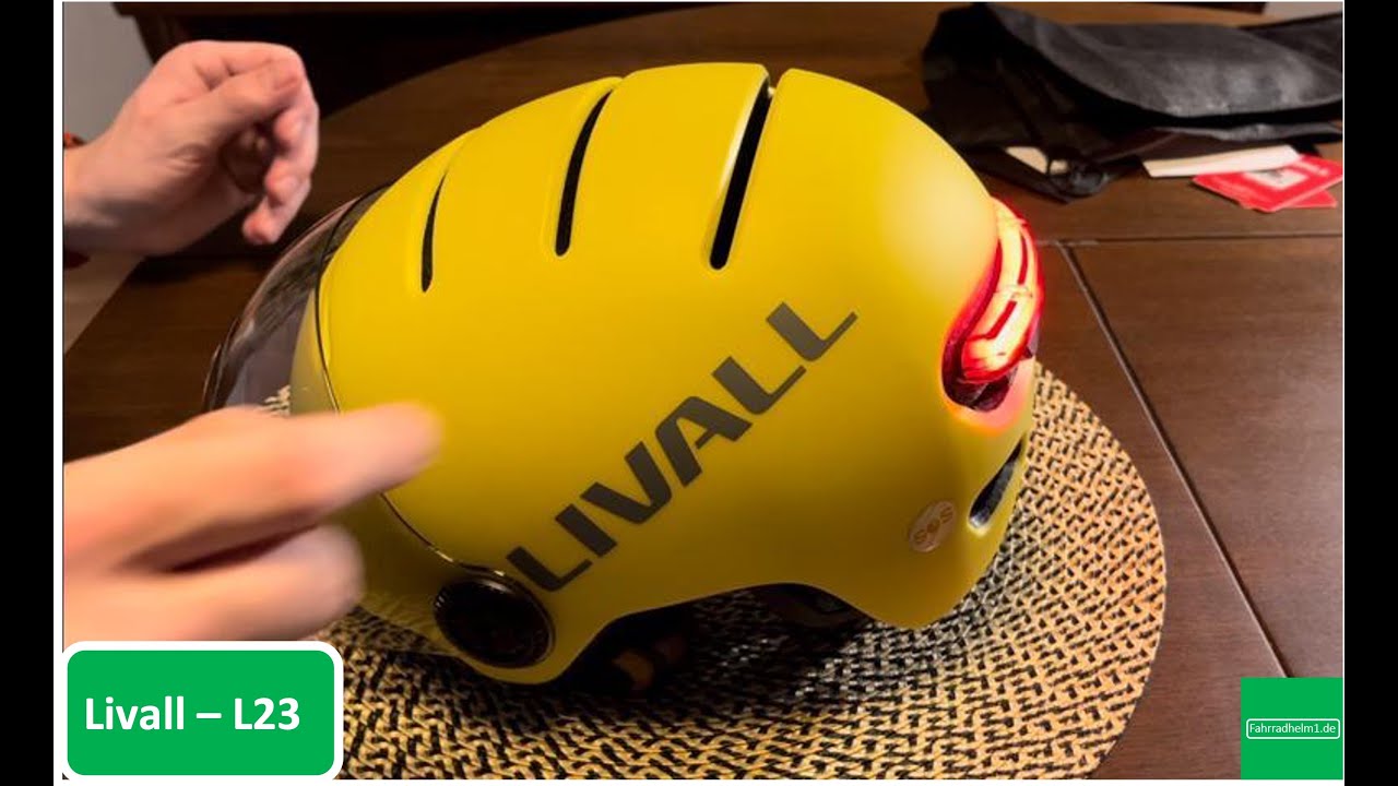 Livall - L23 - Fahrradhelm mit NTA Norm - vorgestellt