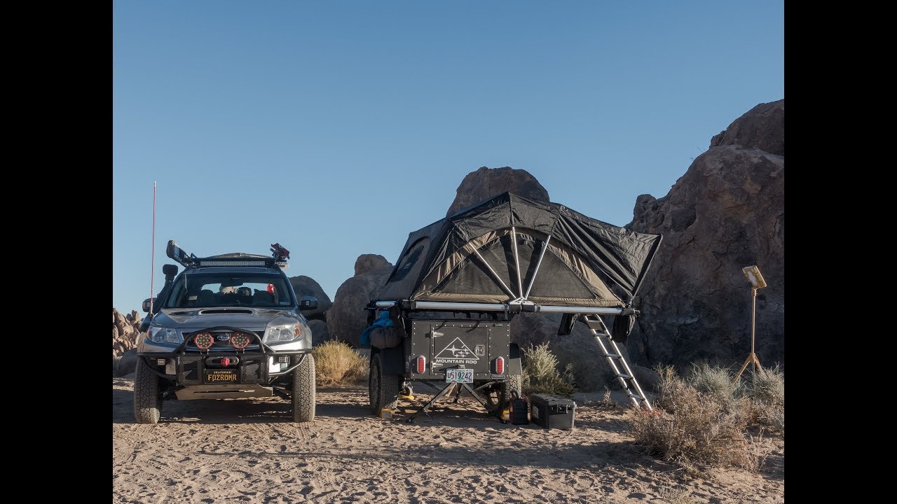 FreeSpirit Overland Trailer and High Country Rooftop Tent Walk Around