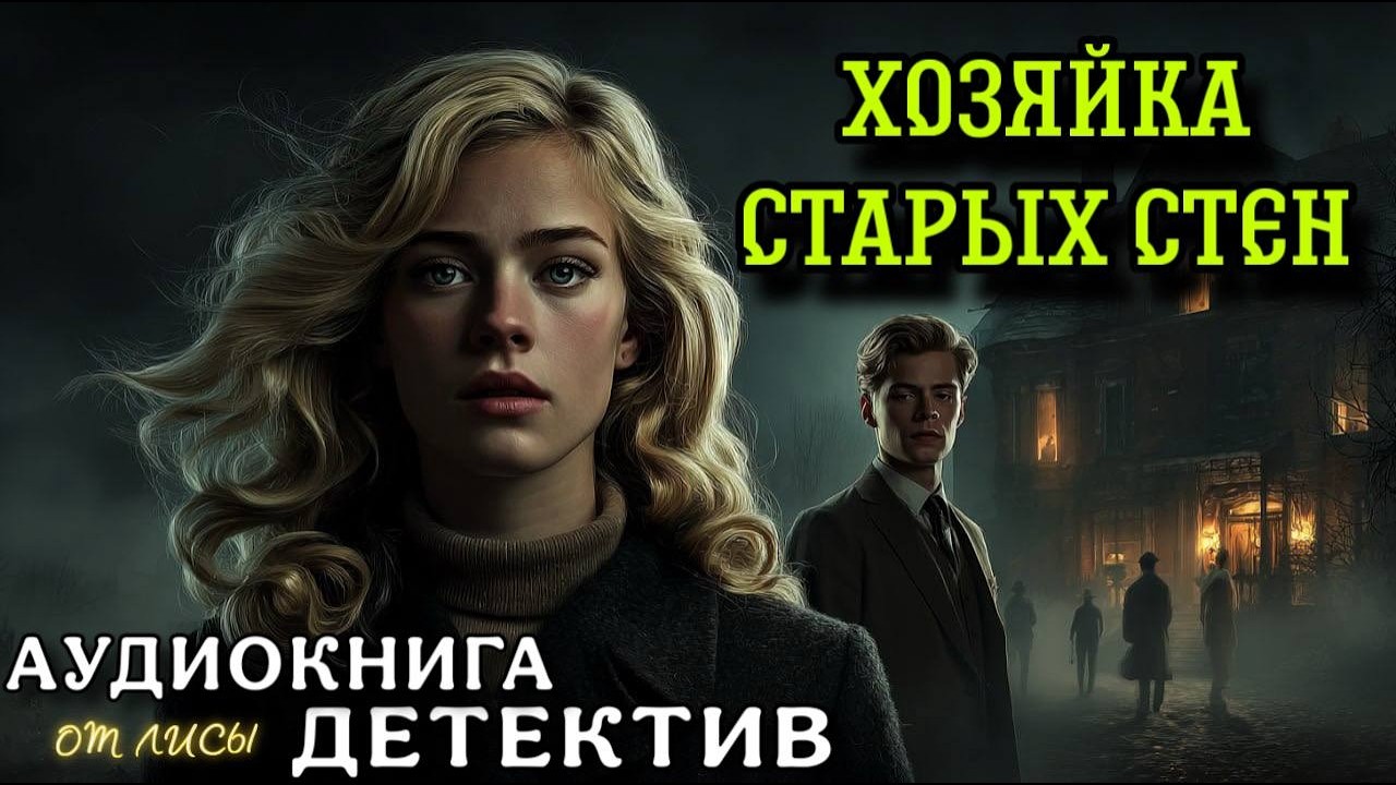 ПОЛНАЯ АУДИОКНИГА ДЕТЕКТИВ : ХОЗЯЙКА СТАРЫХ СТЕН