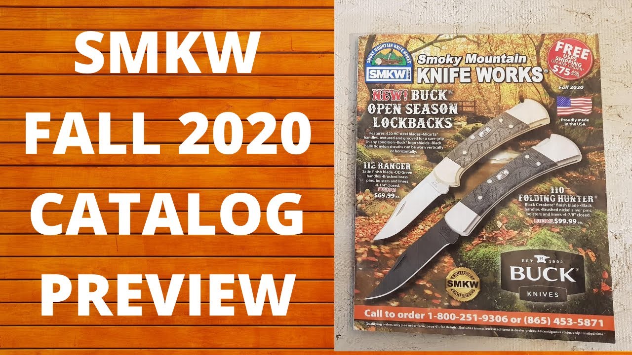 SMKW FALL 2020 CATALOG PREVIEW, SMOKY MOUNTAIN KNIFE WORKS, EVERYDAY CARRY, EDC KNIVES