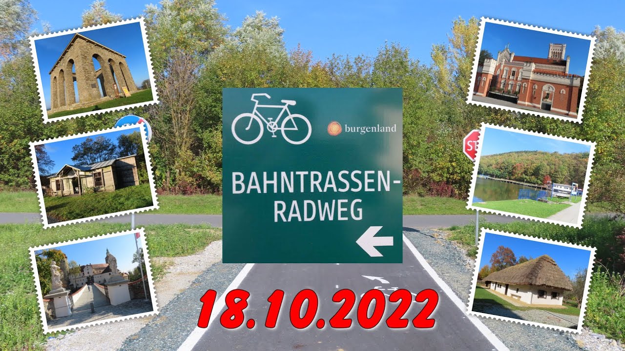 Bahntrassen Radweg Burgenland