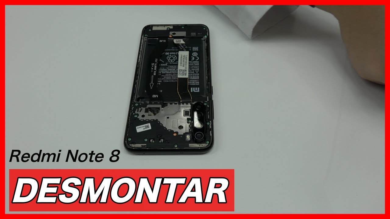 Zdemontuj Redmi Note 8