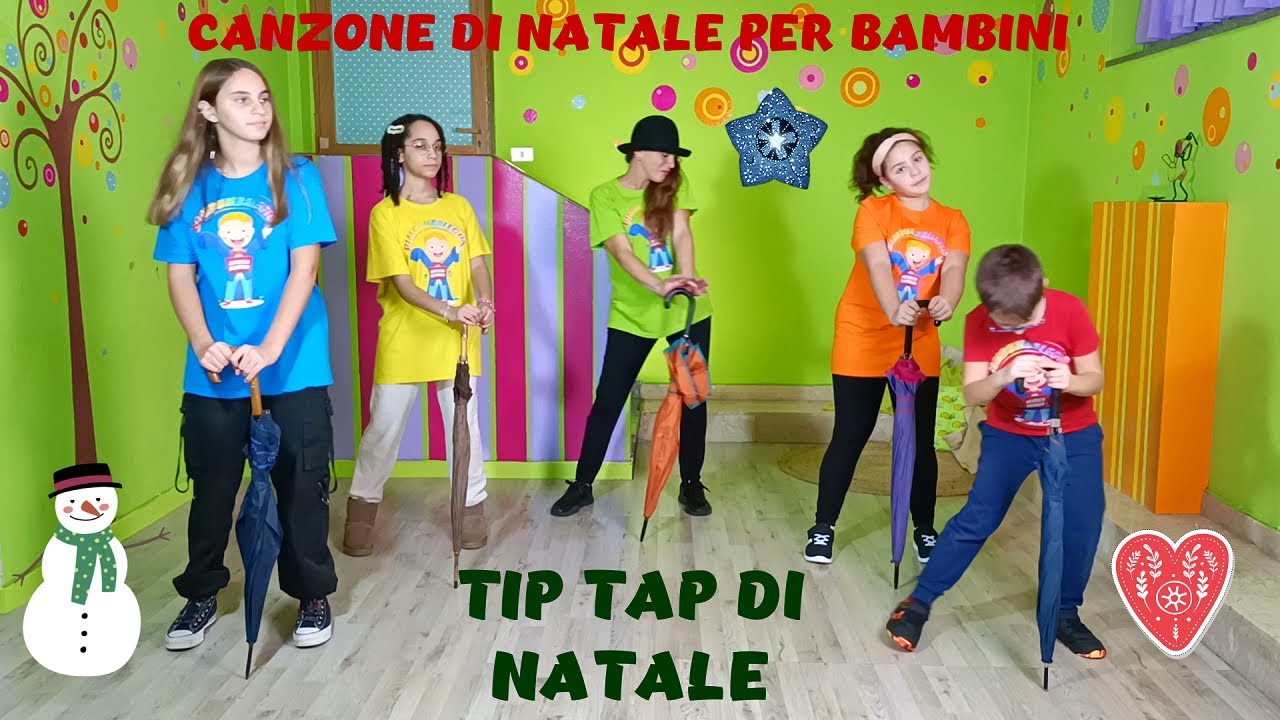 🎄CANZONE DI NATALE PER BAMBINI-TIP TAP DI NATALE🎄