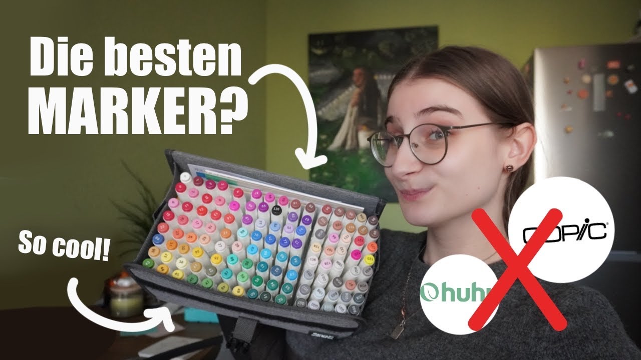Забудьте про Ohuhu и Copic! Эти маркеры — настоящий секрет ⭐️🎨