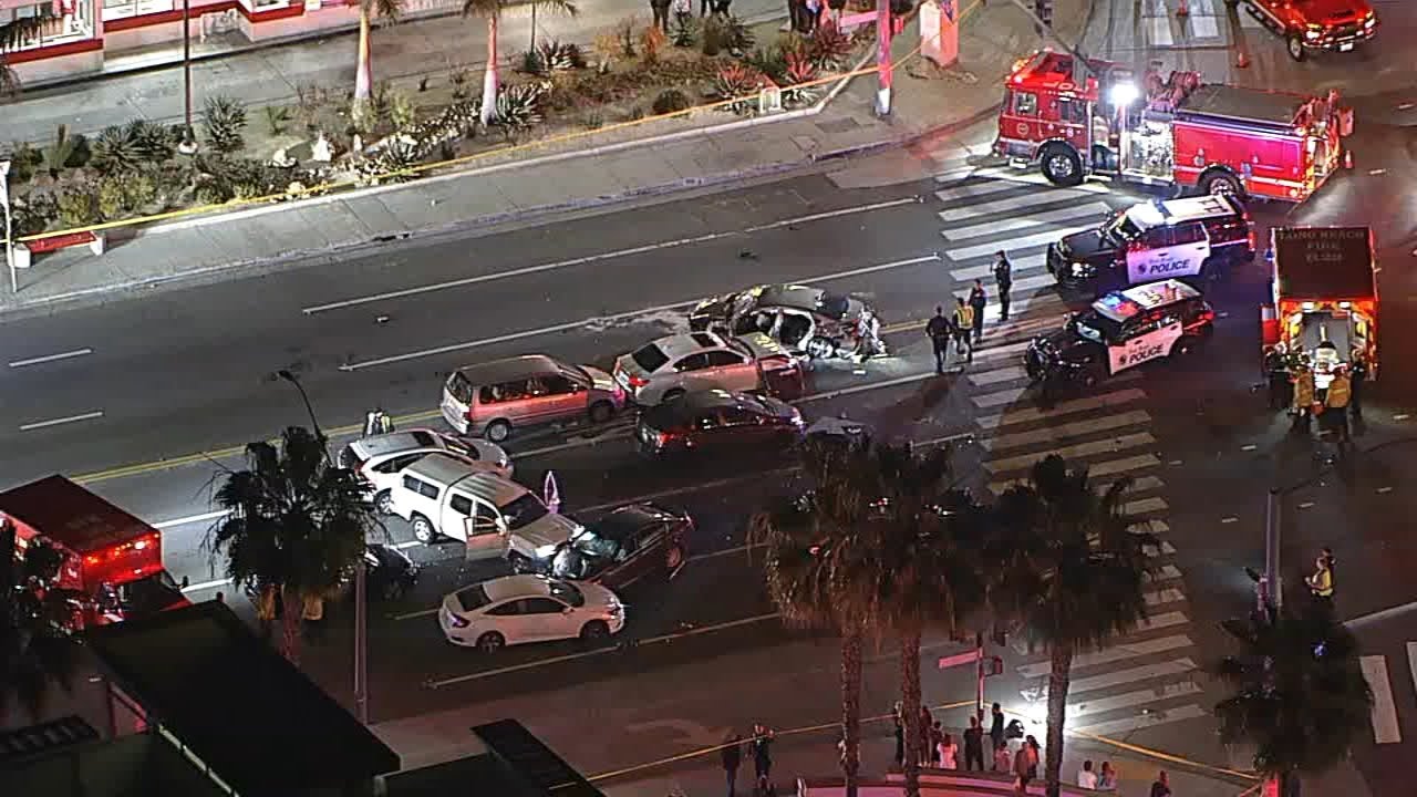 Shocking Car Accident Caught on Dashcam During a Police Chase: Foolish Drivers in Action!
