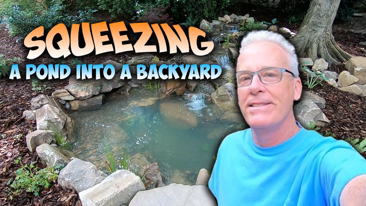 Installing a backyard koi pond