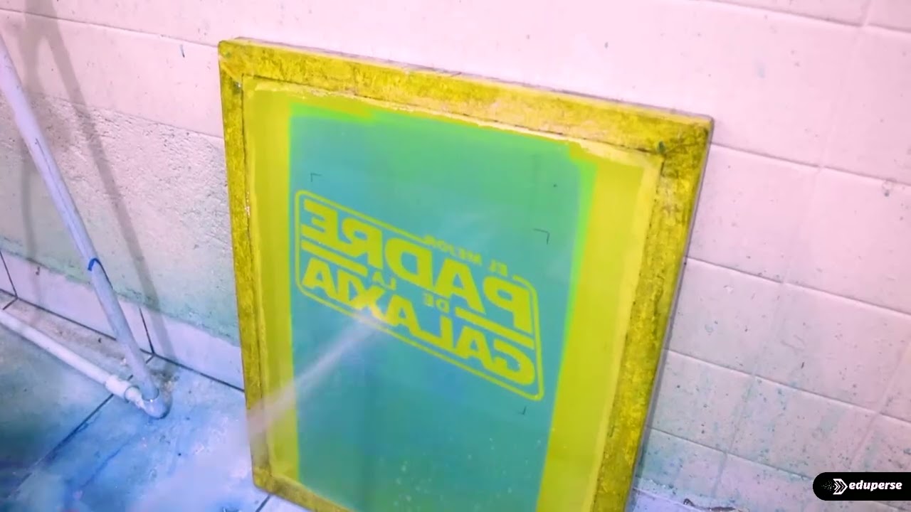 Lección 12. SERIGRAFIA PROFESIONAL DESDE CERO  I  Proceso de Revelado