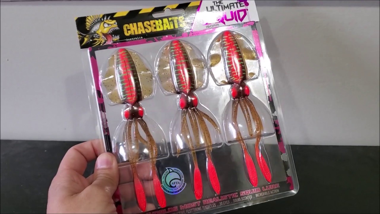 Closer look at the Ultimate Squid from Chasebaits