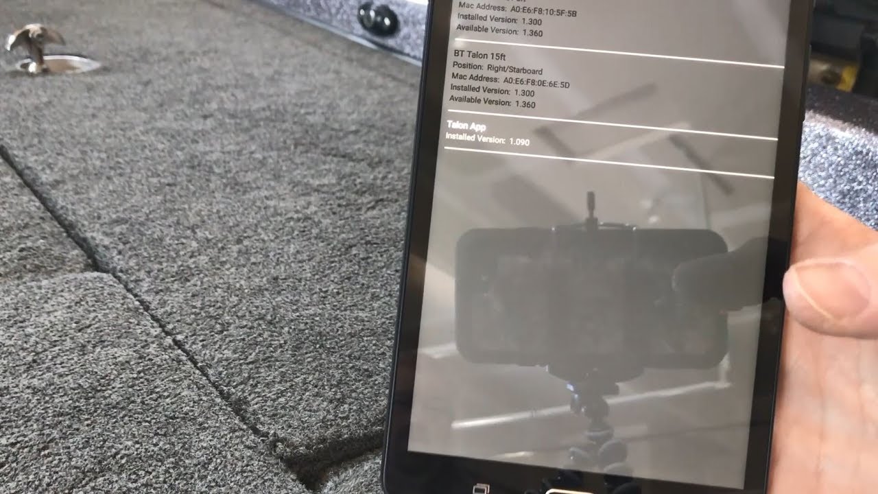How to update Talon Software via Talon App (Android)