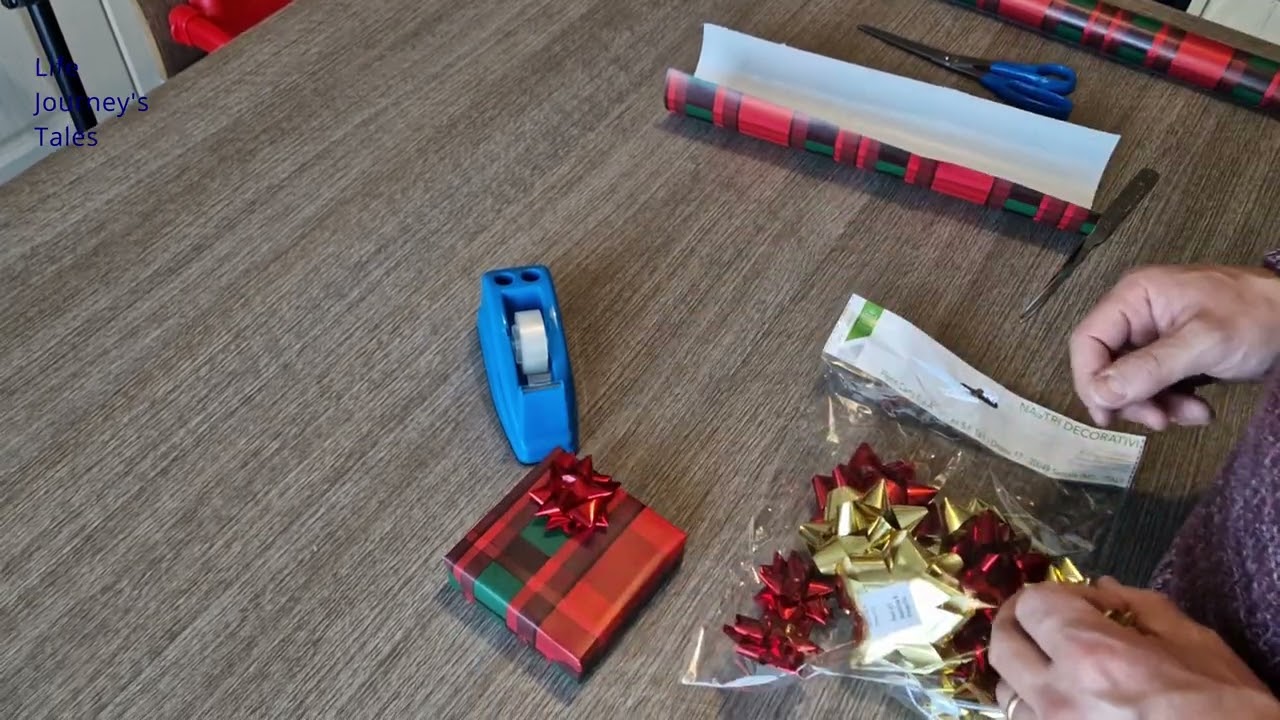 [4K ASMR] Christmas Surprise: Unboxing & Wrapping Apple AirPods | Holiday Gift Preparation