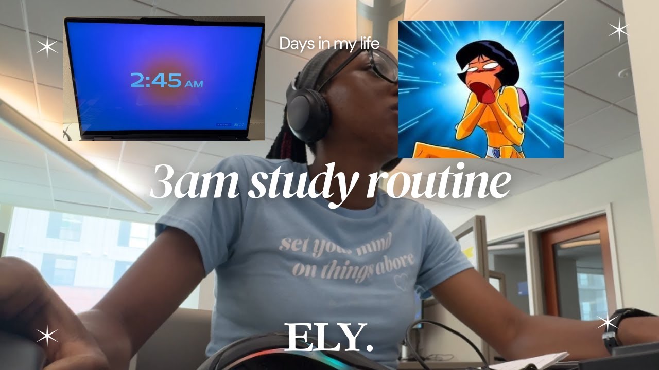 3 am Study Routine - Taking accelerated Anatomy and physiology #premedlife