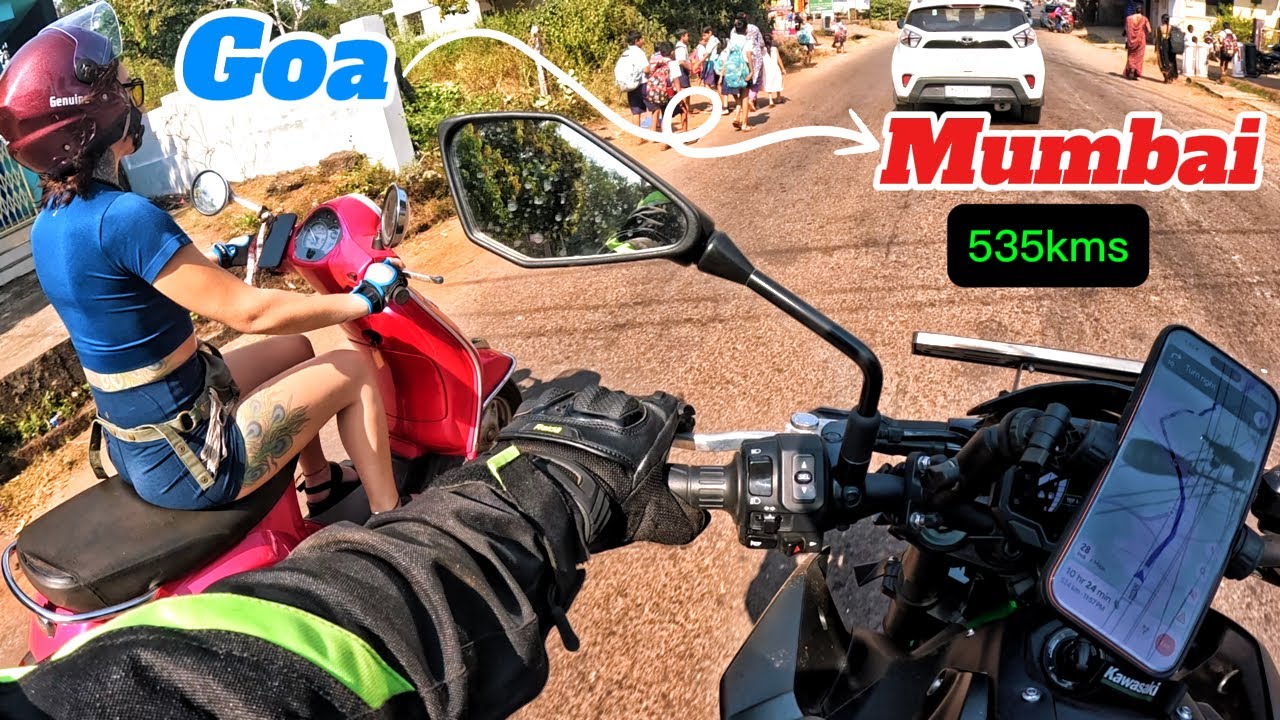 Goa 2 Mumbai 👀motovlog within 7hours 😳watch till End See What Happen in this Video🤯