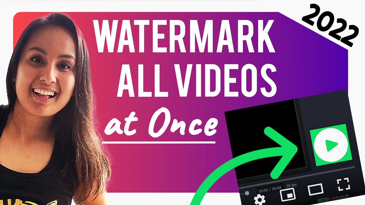 How to Add Watermark to Youtube Videos 2022 | Add Watermarks to ALL Videos at ONCE!