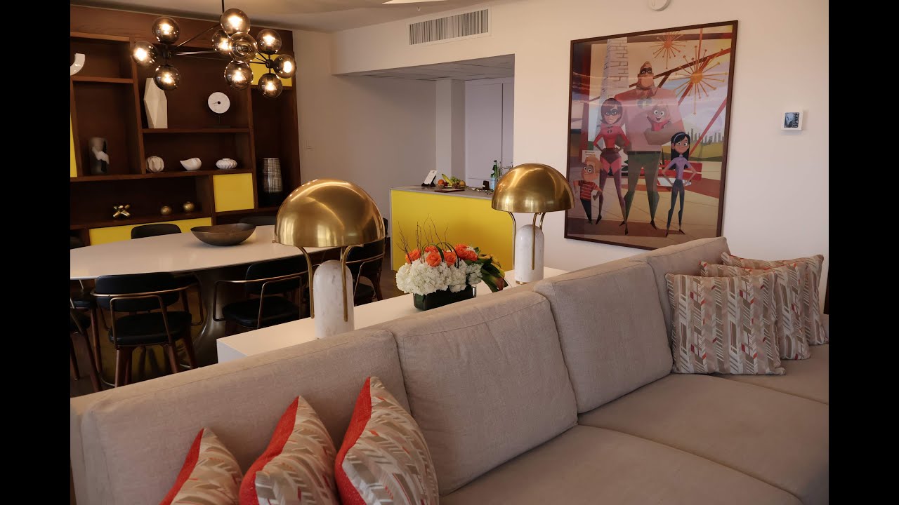 Full room tour of the Presidential Suite at Disney's Contemporary Resort!