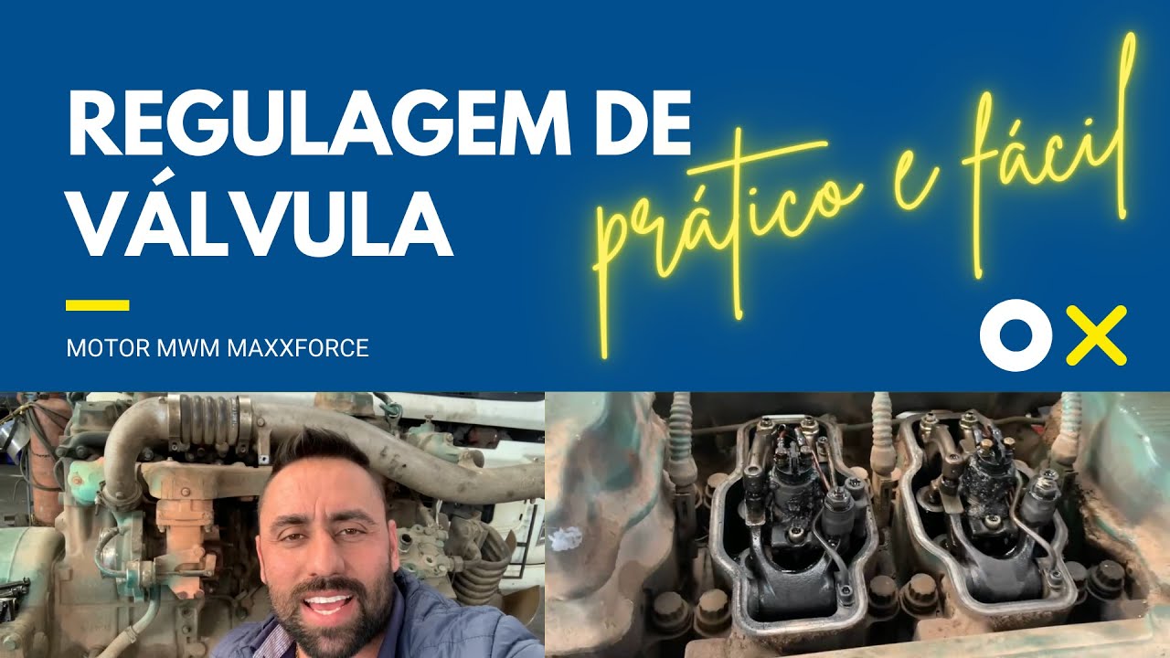 COMO REGULAR VÁLVULA DE MANEIRA RÁPIDA E FÁCIL | Motor MWM Maxxforce