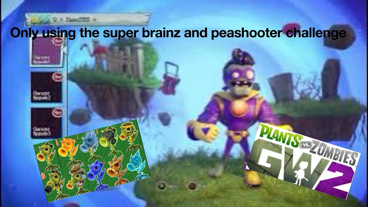 the super brainz is overpowered in pvz garden warfare 2!!