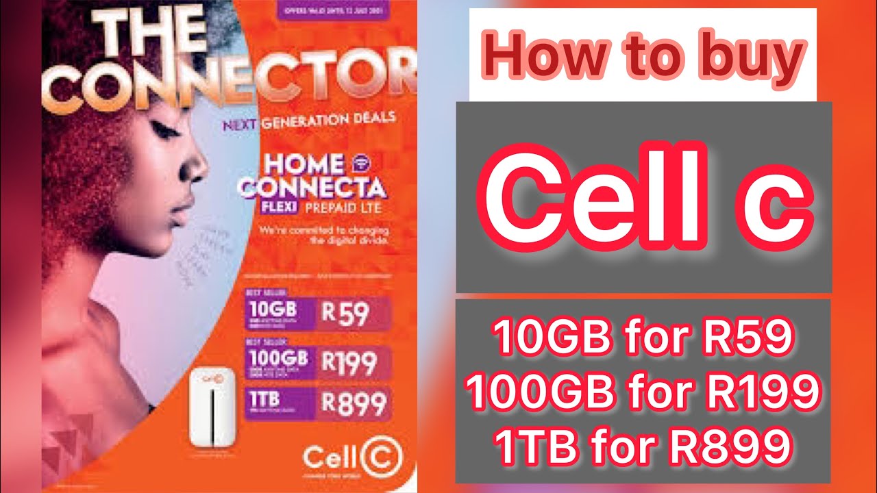 How to buy cell 10GB cellC data for R59|100GB data for R200| any network data