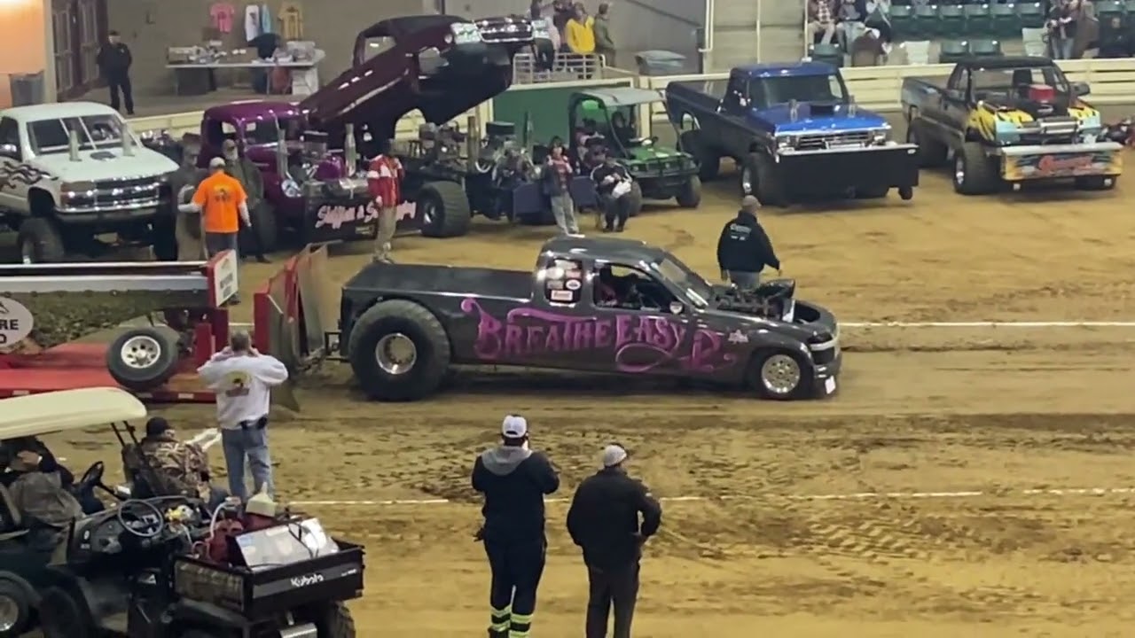 Blown 2wd Truck Williamston NC Indoor Truck and Tractor Pull 1-19-2024