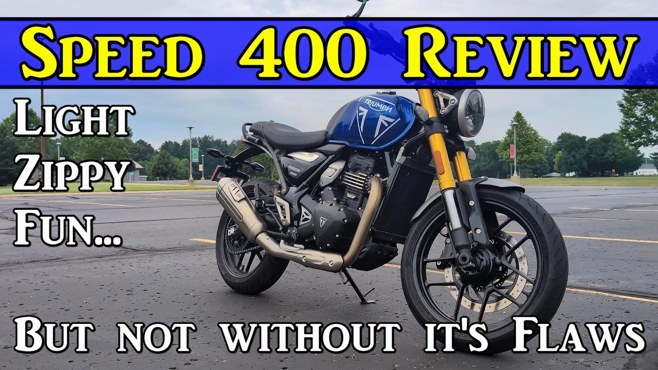 Triumph Speed ​​400: обзор / впечатления от езды — необычный, странный, но невероятно увлекательн...