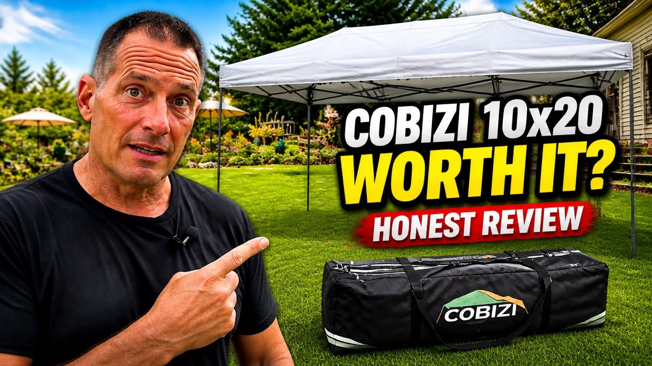Обзор складной палатки COBIZI 10x20