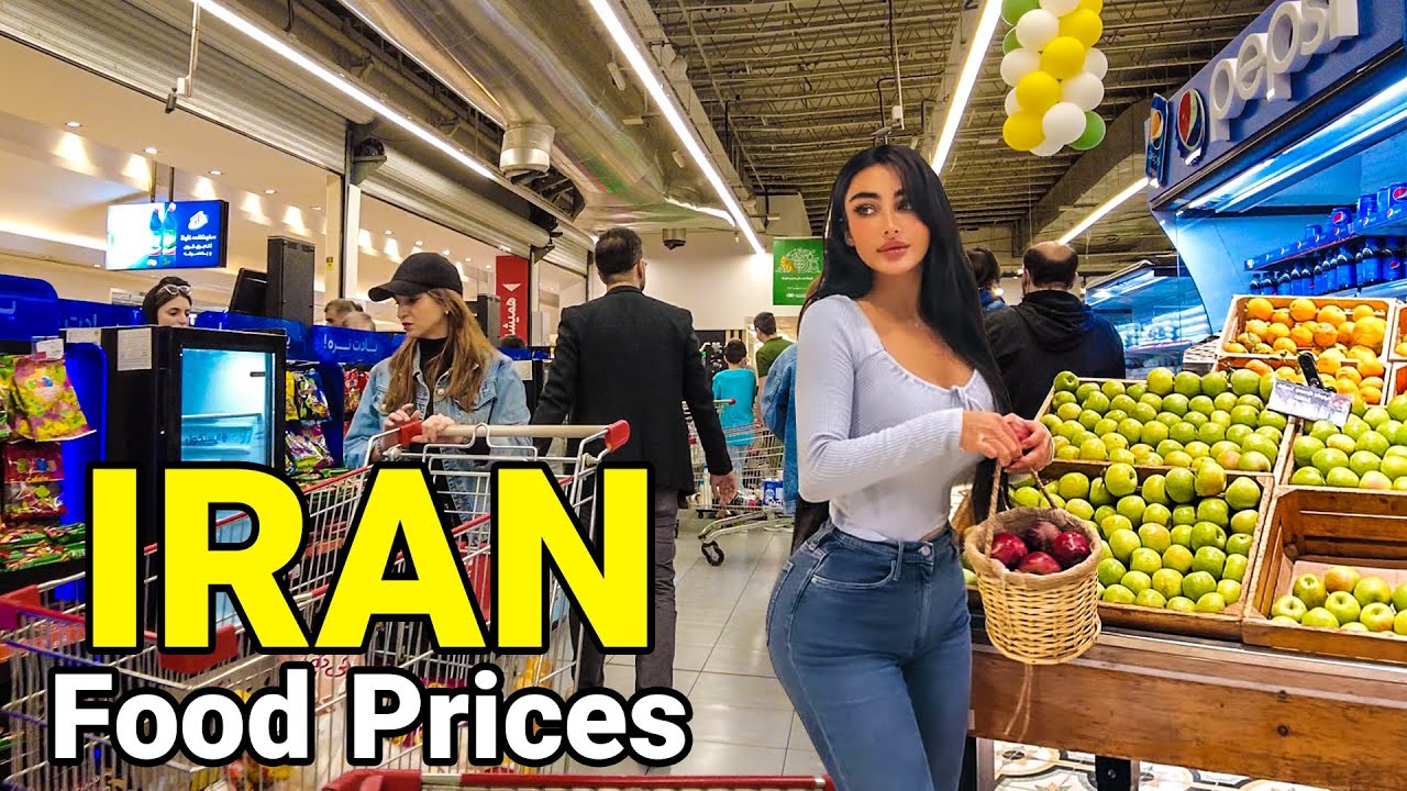 Цены на продукцию ИРАНа в Тегеране в 2024 году 🇮🇷 Крупнейшая гиперзвезда в ИРАНЕ