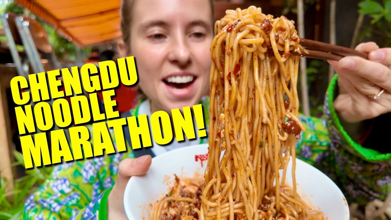 I ate 20 BOWLS of noodles in Chengdu - these are the places you NEED to go!