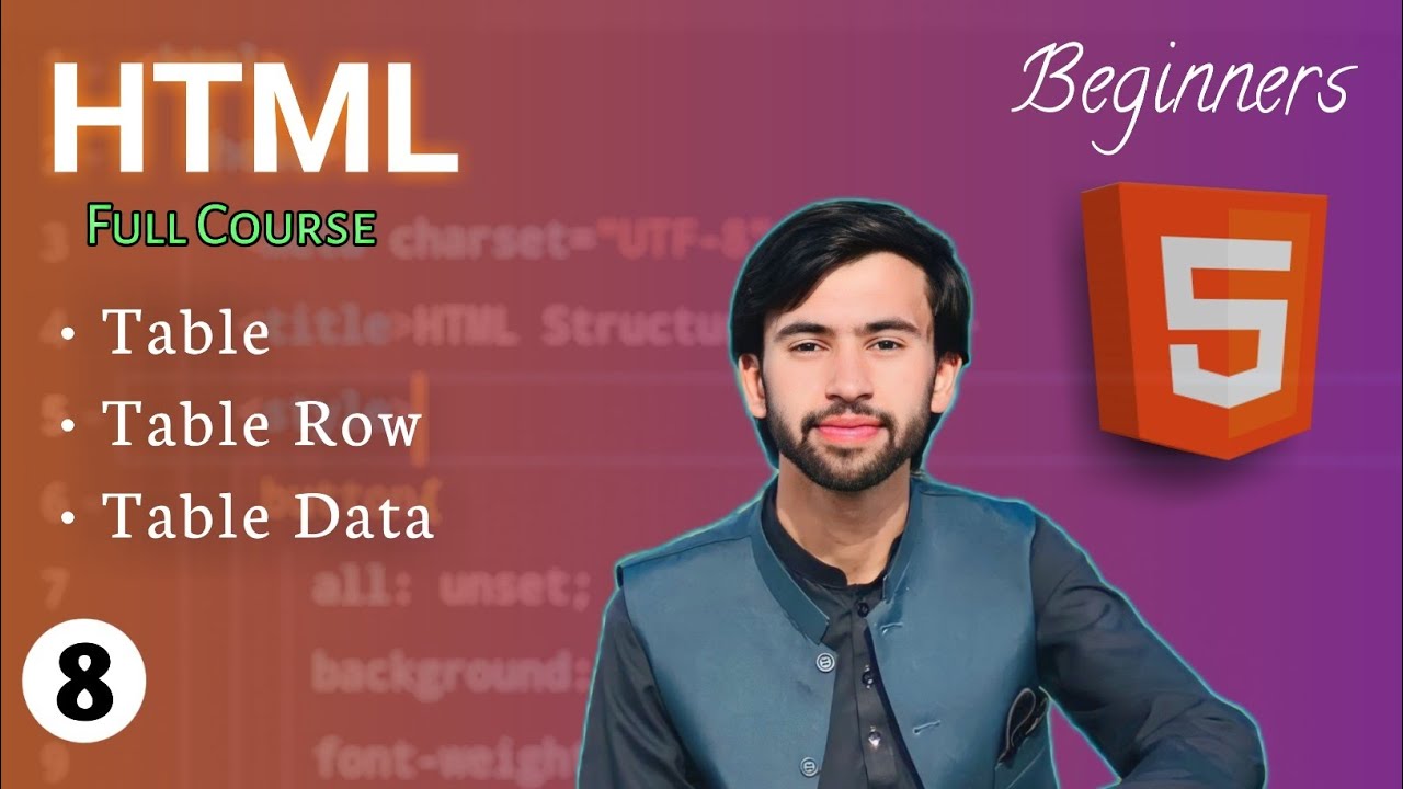 What is HTML Table? Learn to Create | In Urdu