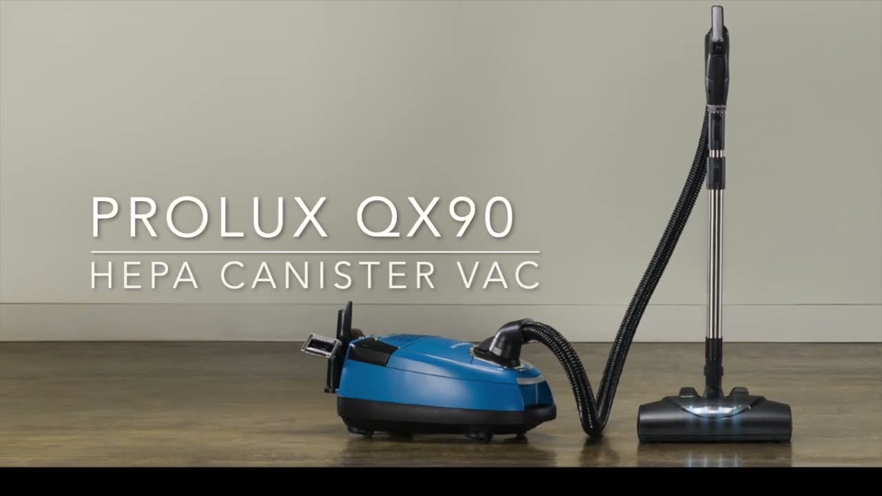 Introducing the New Prolux QX90 Complete Bagged Canister Vacuum Cleaner!