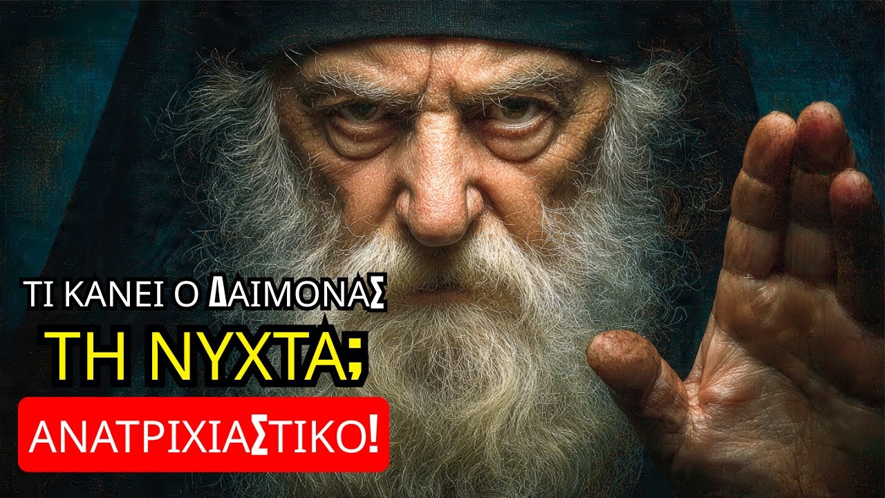 Άγιος Πορφύριος: Τι κάνει ο δαίμονας τη νύχτα όταν κοιμάσαι – ΑΝΑΤΡΙΧΙΑΣΤΙΚΟ!
