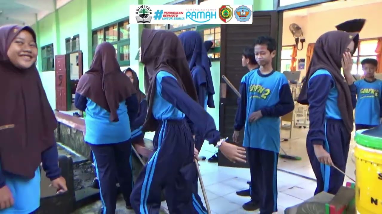 Hari Peduli Sampah Nasional SMPN 2 NGORO
