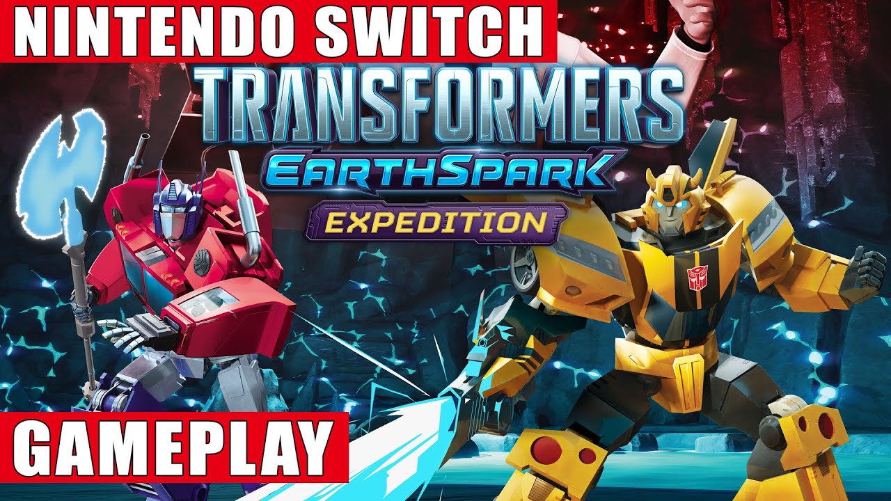 Transformers: Earthspark - Expedition Nintendo Switch Gameplay