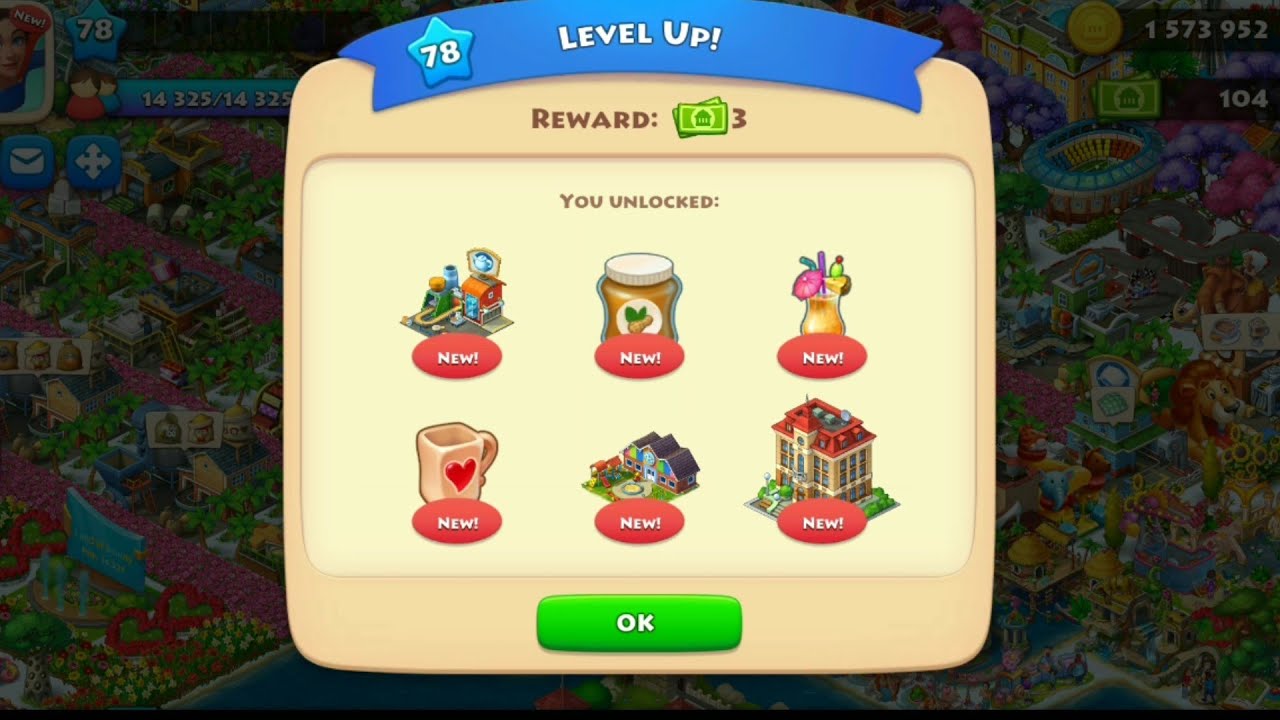 Township level 78 unlocked!!!!!!!!!
