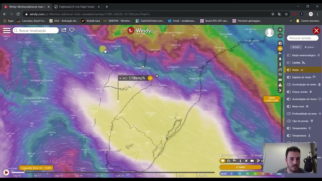 Como usar o WINDY -  Previsão do Tempo Completa
