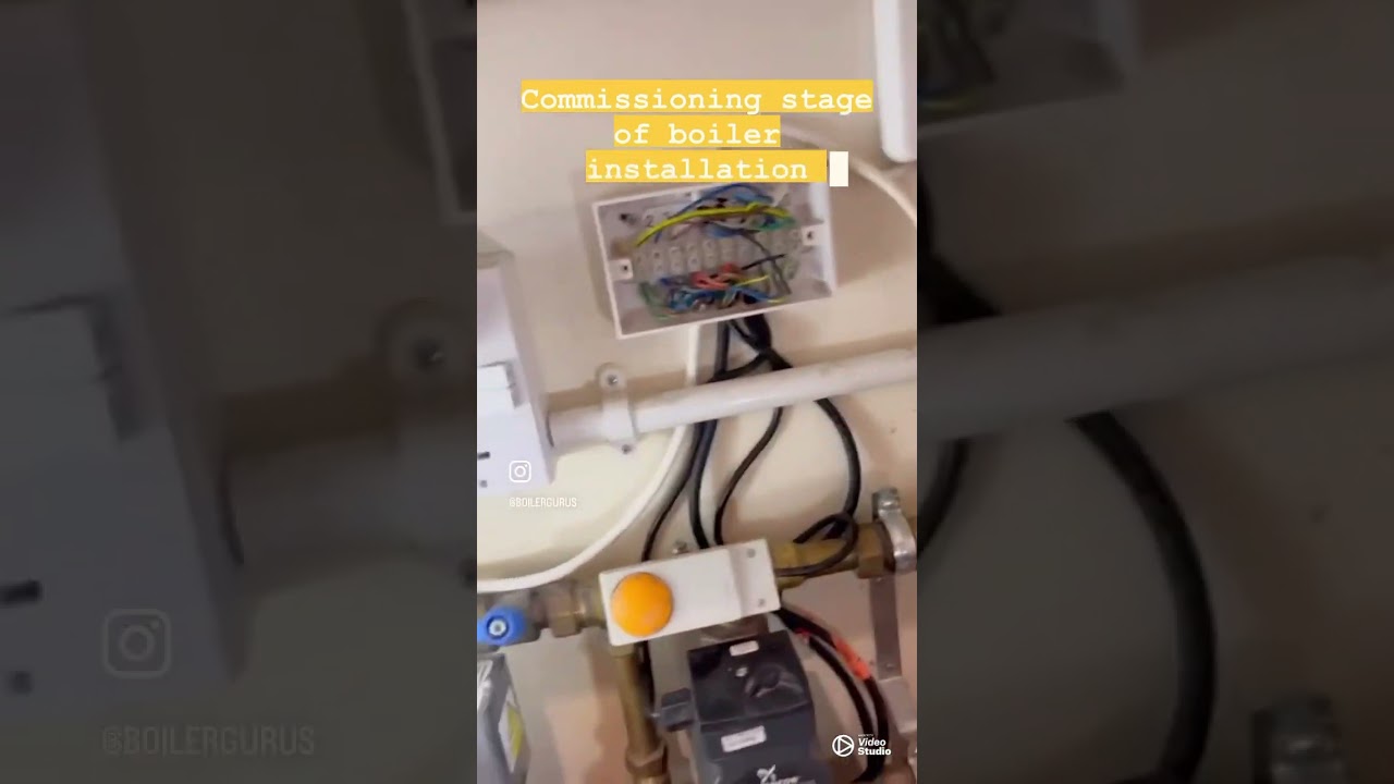 Commissioning Worcester boiler