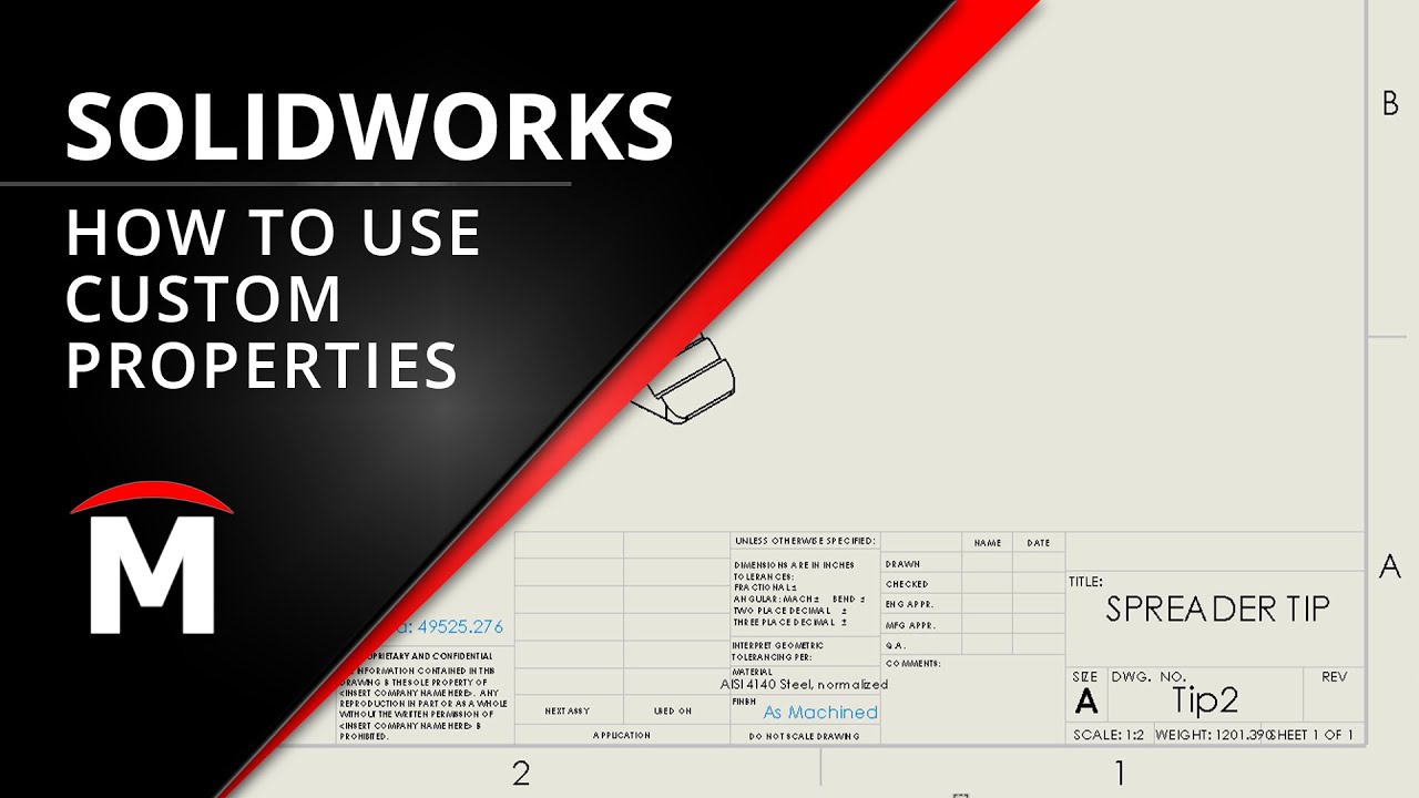 SOLIDWORKS Custom Properties