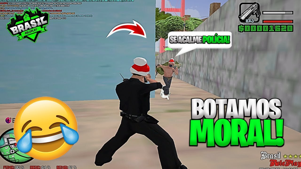 PEGAMOS O MELIANTE DE SURPRESA ROUB@NDO CAIXINHA 🤣 BRASIL ROLEPLAY - SAMP ANDROID/PC - Ovitinz