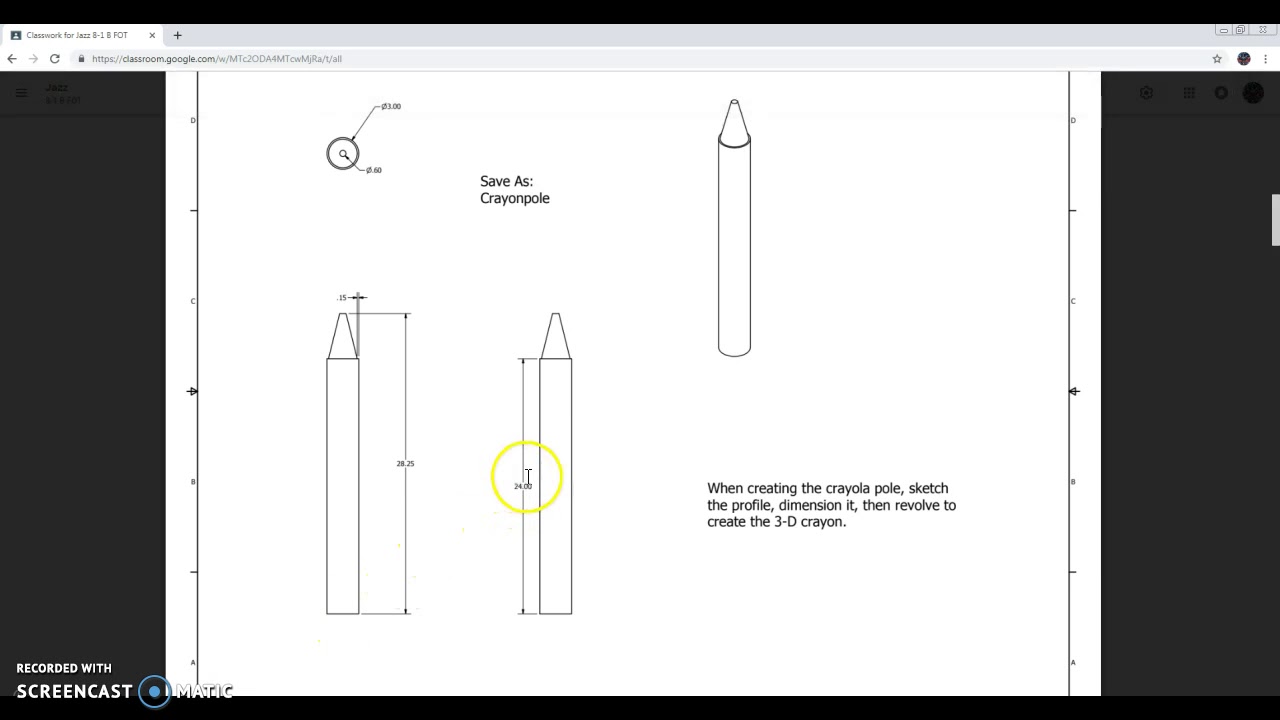 Crayon Pole
