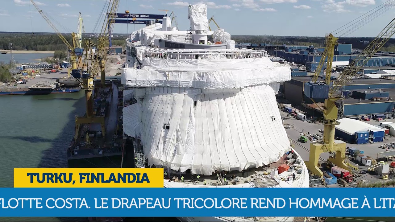 Breaking news Costa Smeralda: Hull Painting