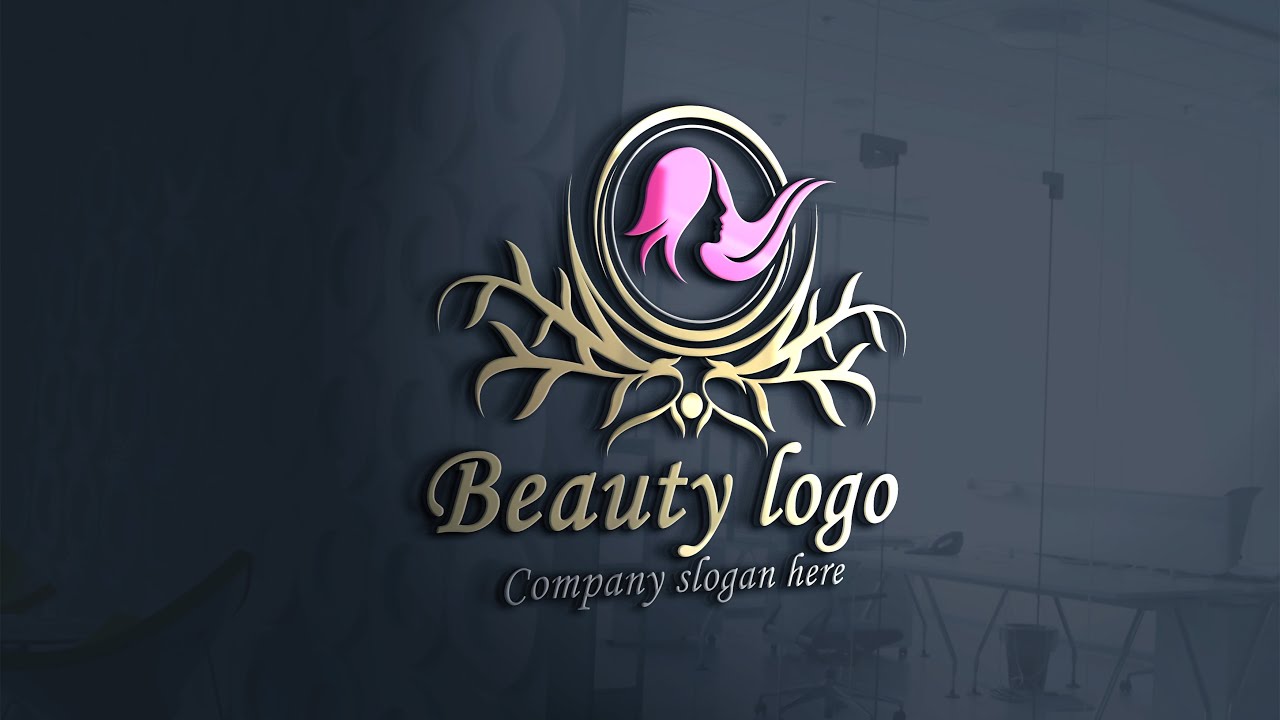 Luxury Beauty Logo Design Photoshop Tutorial