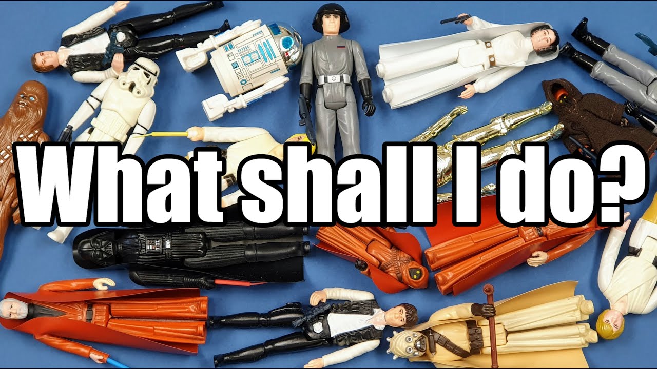 The First 12 Vintage Star Wars Action Figures - Display ideas!