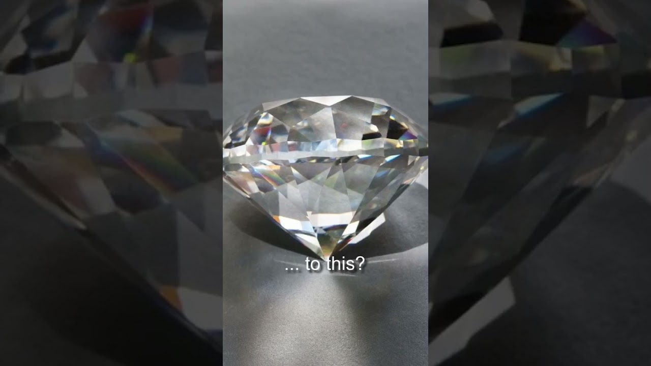 How a diamond is polished and faceted 💎