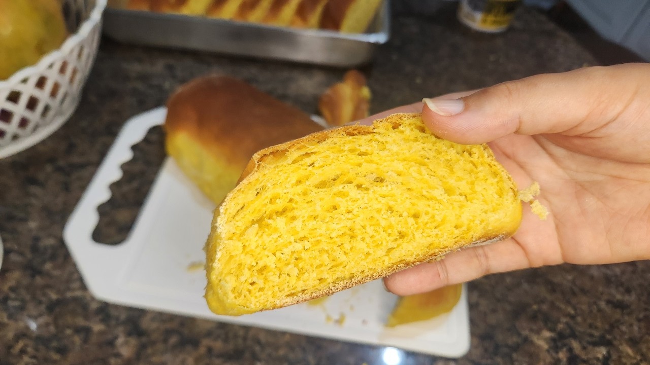 Pão de cenoura fácil de fazer em casa