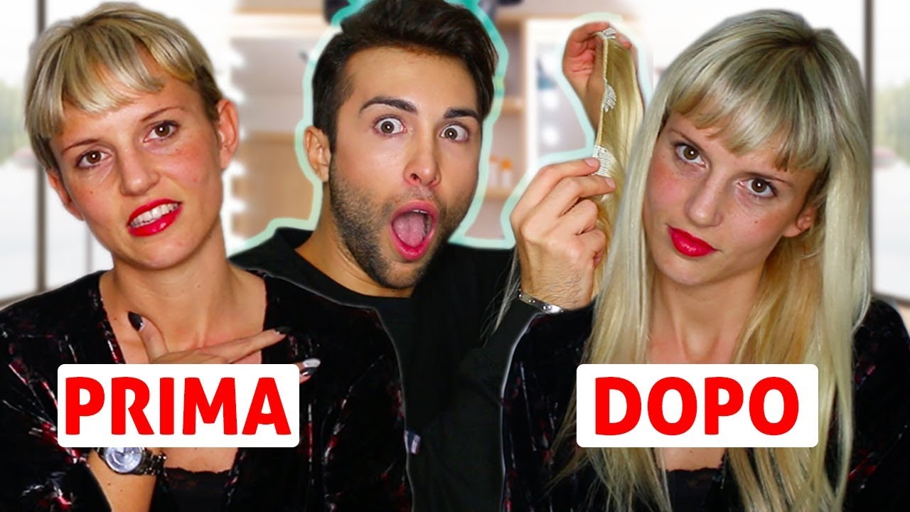 METTO LE EXTENSIONS A MIA CUGINA (PERCHè SONO UN PARRUCCHIERE) | GIANMARCO ZAGATO