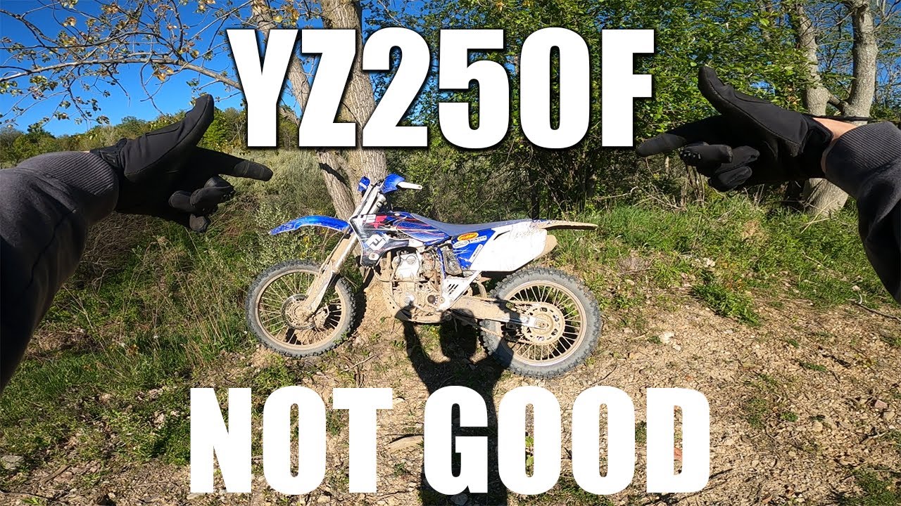 Yamaha YZ250F: первая поездка пошла не так