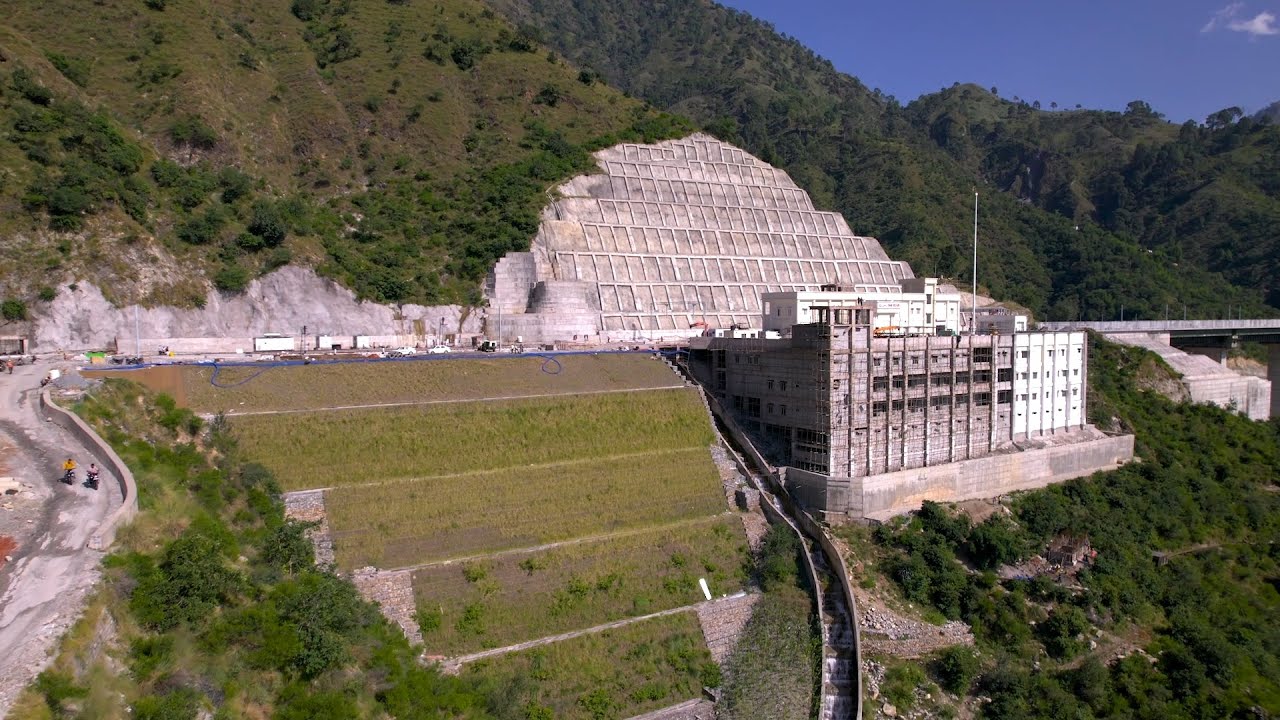 Reinforced Soil System for Railways at USBRL Project in Jammu, India