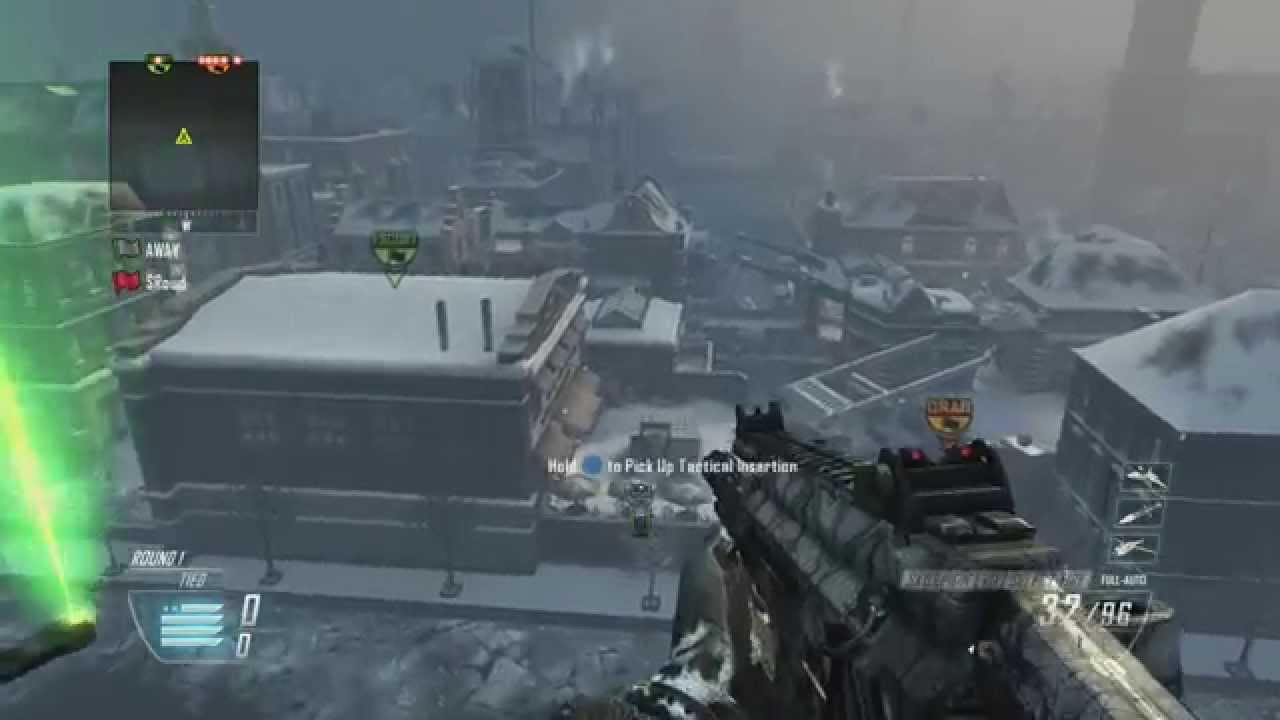 Out of Map Tutorial with bots (BO2) trickshotting